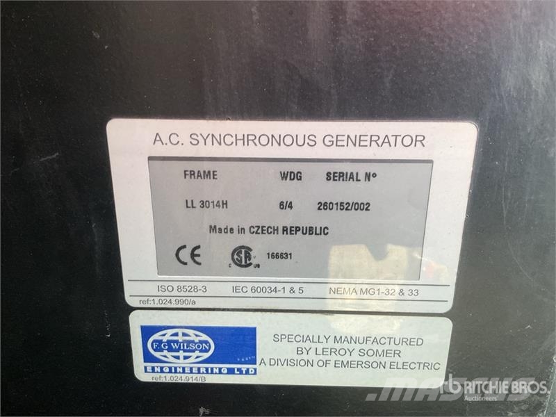 FG Wilson XD150P2 150 kVA Skid-Mounted Generator Set Dizelski agregati