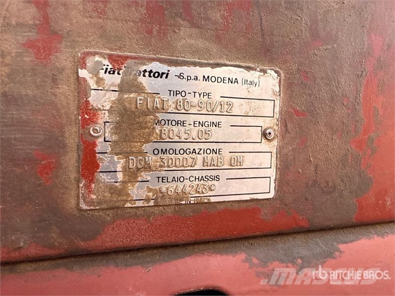 Fiat 80-90 2WD Tractor Trattori