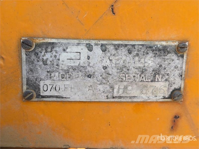 Fiat-Allis FL9A Crawler Loader Lánctalpas homlokrakodók