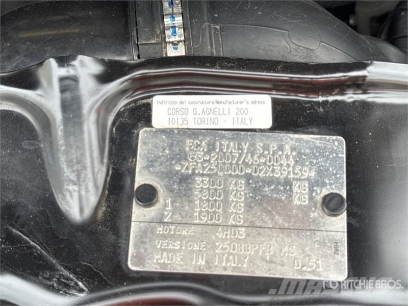 Fiat Ducato Vehicule Utilitaire Cargo Van Utilitara