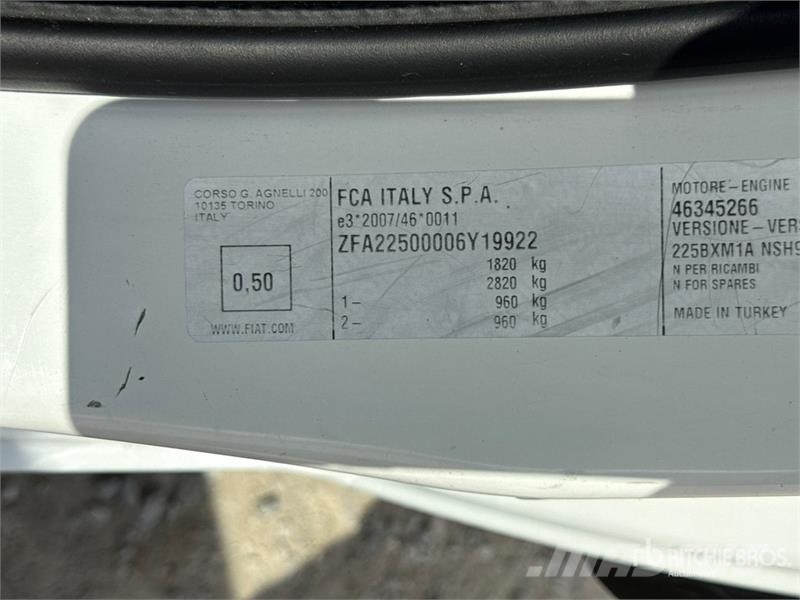 Fiat Fiorino 1.3 MJT 95CV E6D-TEMP SX Cargo Van Изотермический фургон