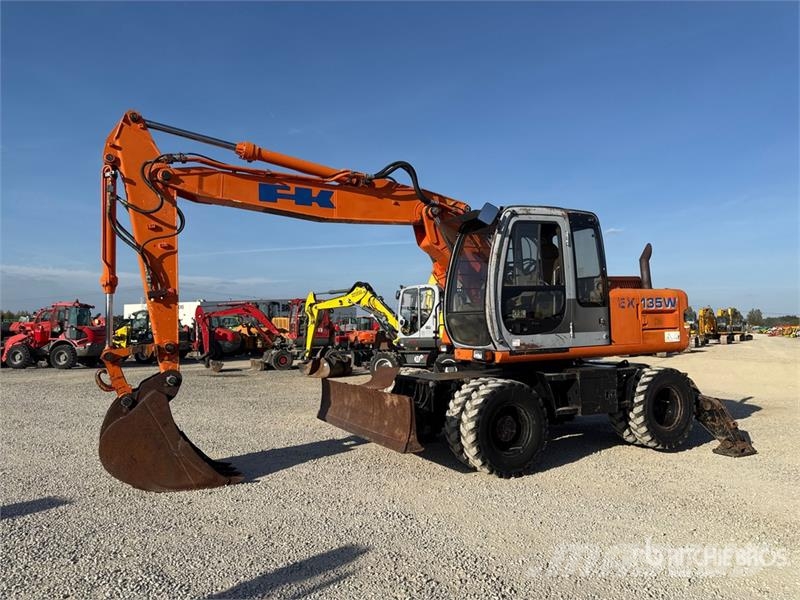 Fiat Kobelco EX135 W Wheel Excavator Mobilbagger