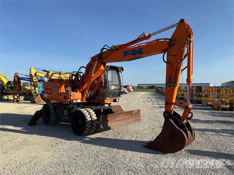 Fiat Kobelco EX135 W Wheel Excavator Mobilbagger