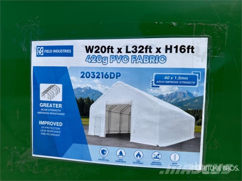 Field Industries 203216 Storage Building (Unused) Стальные каркасные здания