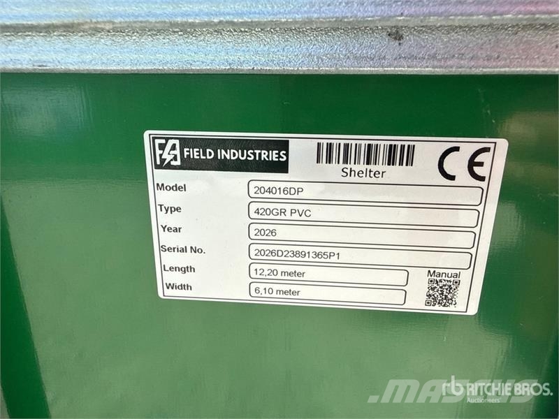 Field Industries 204016 Storage Building (Unused) Стальные каркасные здания
