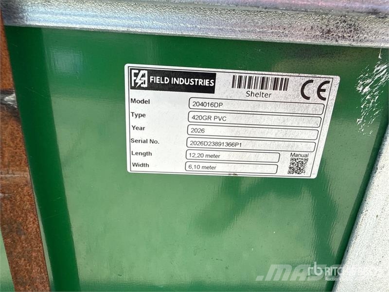 Field Industries 204016 Storage Building (Unused) Стальные каркасные здания
