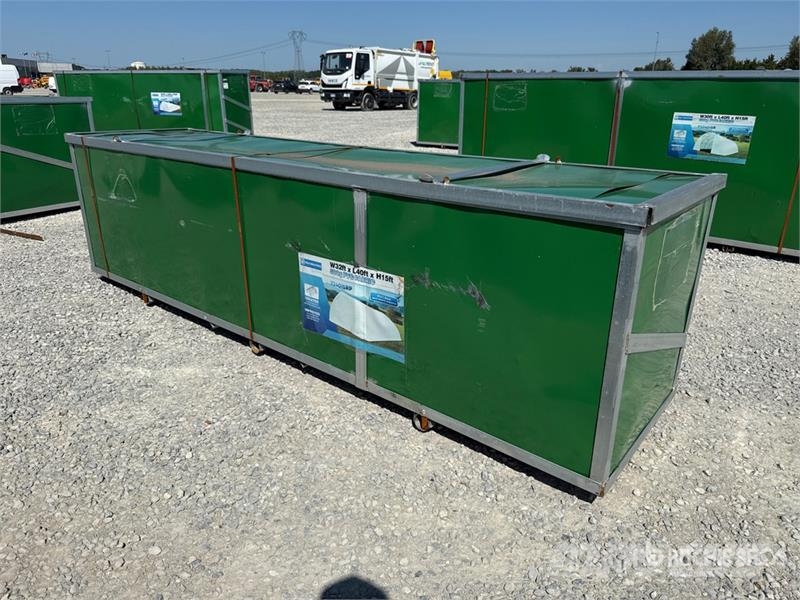 Field Industries 324015RP Storage Building Acélszerkezetes épületek