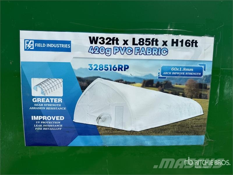Field Industries 328516RP Storage Building (Unused Acélszerkezetes épületek