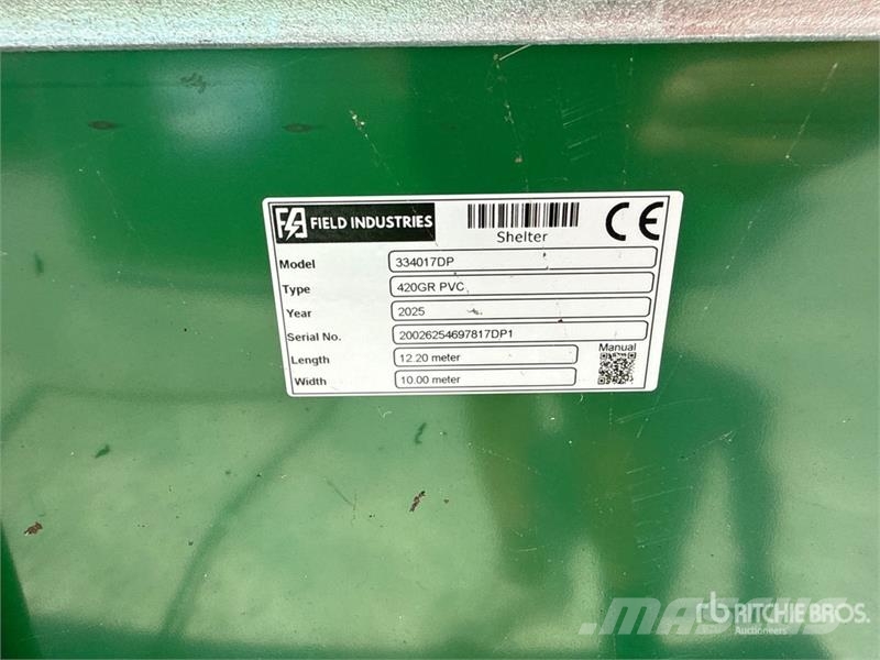 Field Industries 334017DP Storage Building (Unused Стальные каркасные здания