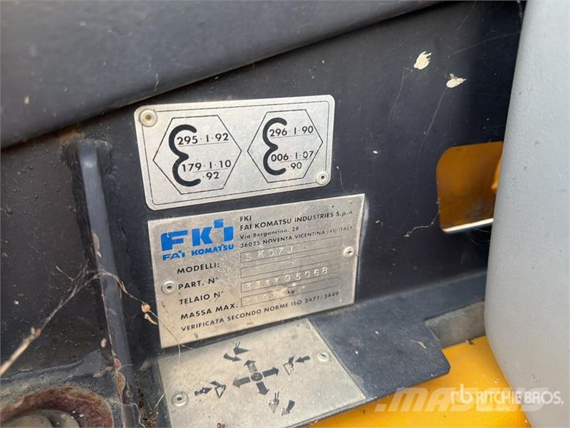  FKI 344 Skid Steer Loader Мини товарачи
