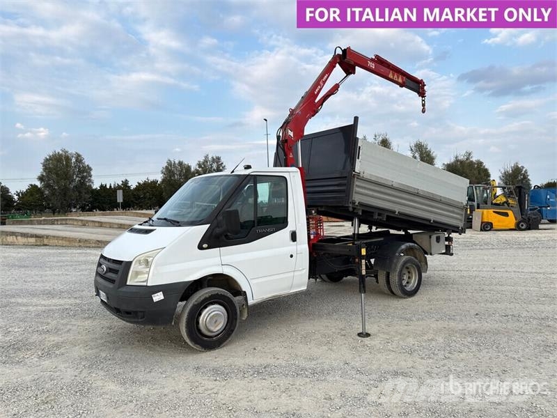 Ford Amco Veba V703 2S on  Ford Transit Dump Truck with Kranwagen