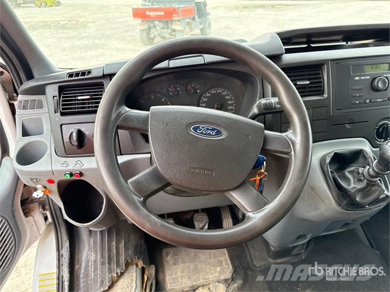 Ford Amco Veba V703 2S on Ford Transit Dump Truck with  Araç üzeri vinçler