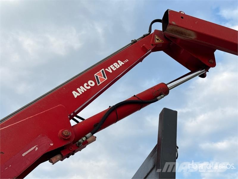 Ford Amco Veba V703 2S on Ford Transit Dump Truck with  Araç üzeri vinçler