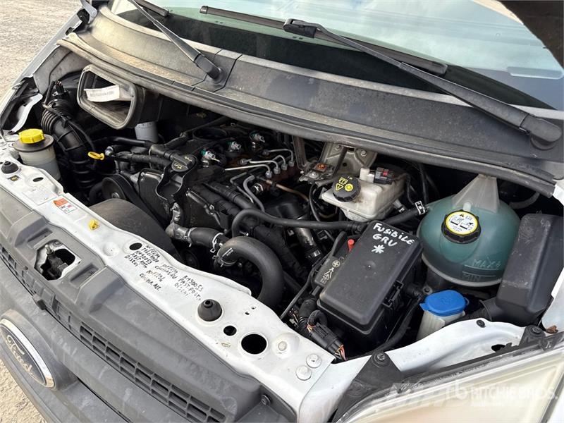 Ford Amco Veba V703 2S on Ford Transit Dump Truck with  Araç üzeri vinçler