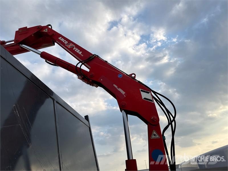Ford Amco Veba V703 2S on Ford Transit Dump Truck with  Araç üzeri vinçler
