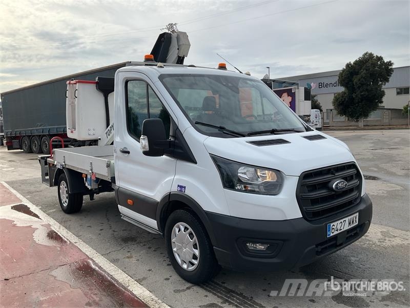 Ford Elevator Topy 11 9.1 m on  Ford Transit 4x2 Bucket Piattaforme autocarrate