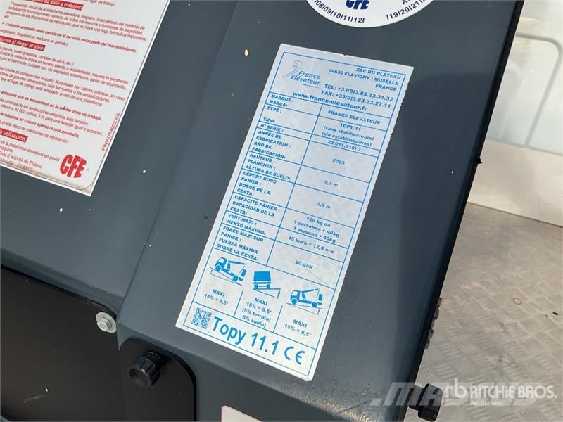 Ford France Elevator 9.1 m on  Ford Transit 4x2 Bucket  Piattaforme autocarrate