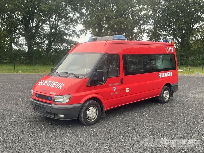 Ford Transit 125 T300 Crew Cab Emergency Fire Truck Tuletõrjeautod
