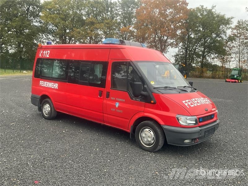 Ford Transit 125 T300 Crew Cab Emergency Fire Truck Tuletõrjeautod