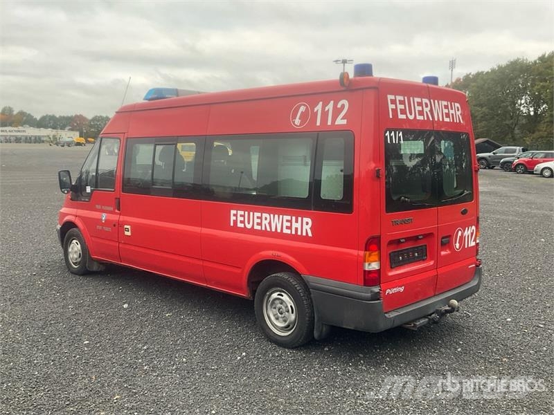 Ford Transit 125 T300 Crew Cab Emergency Fire Truck Tuletõrjeautod