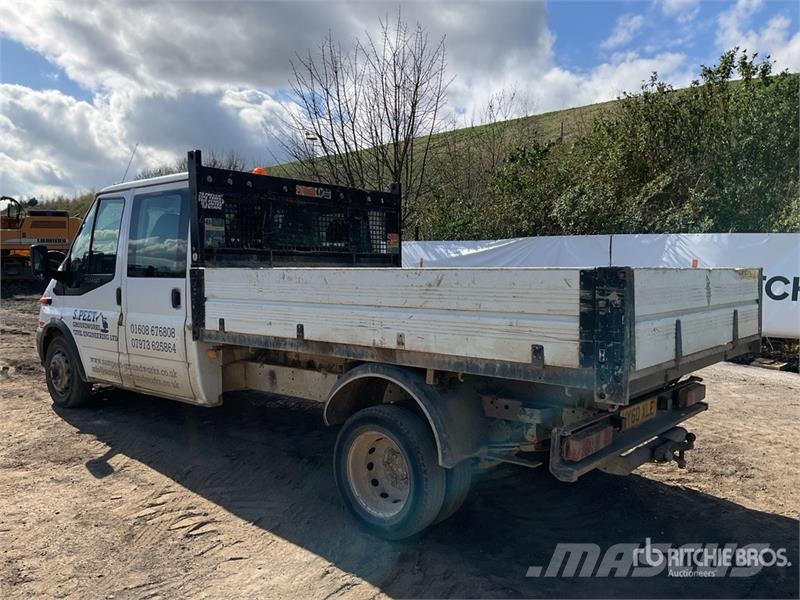 Ford Transit 4x2 Crew Cab Flatbed Truck Platte bakwagens