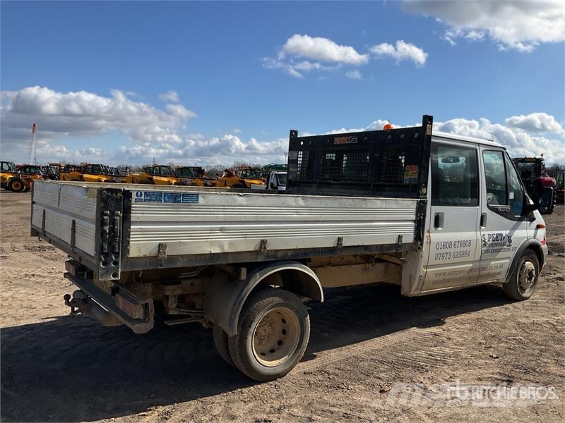 Ford Transit 4x2 Crew Cab Flatbed Truck Platte bakwagens