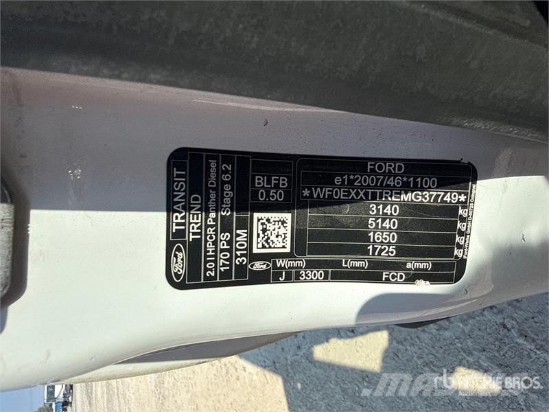Ford Transit Cargo Van Gesloten bedrijfswagens