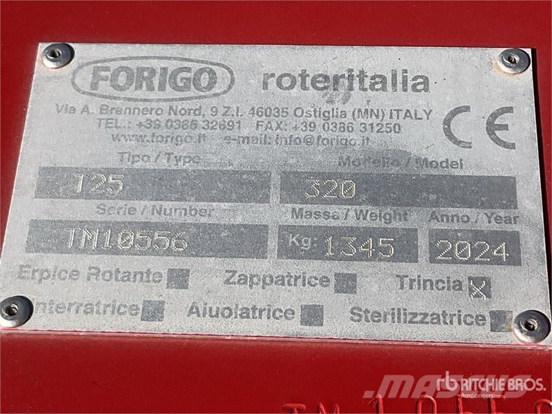 Forigo T25 320 Shredder (Unused) آلات تمزيق المخلفات