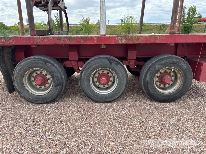 Fournier Original Remorque Porte-Grume Extentable Timmersläp