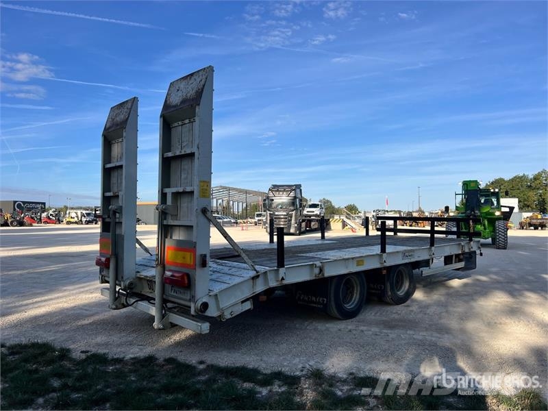 Fournier PB19G1R T/A Remorque Porte Engin 2 Essieu Tieflader