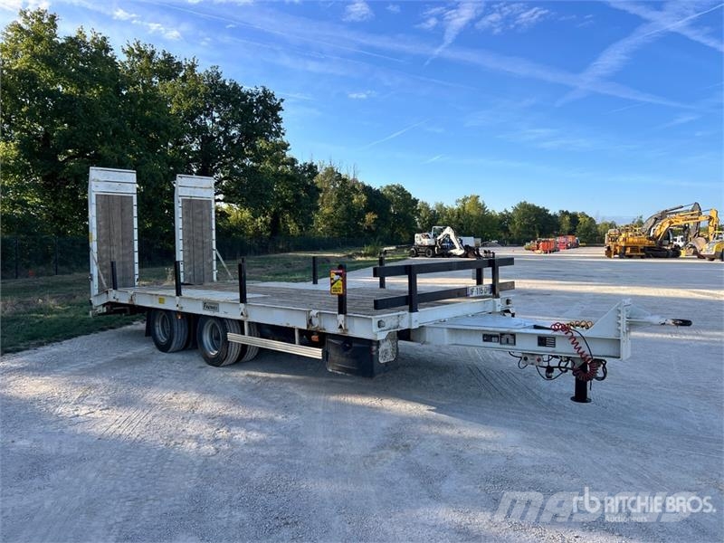  Fournier T/A Remorque Porte Engin 2 Essieux Lowboy Reboques carga baixa