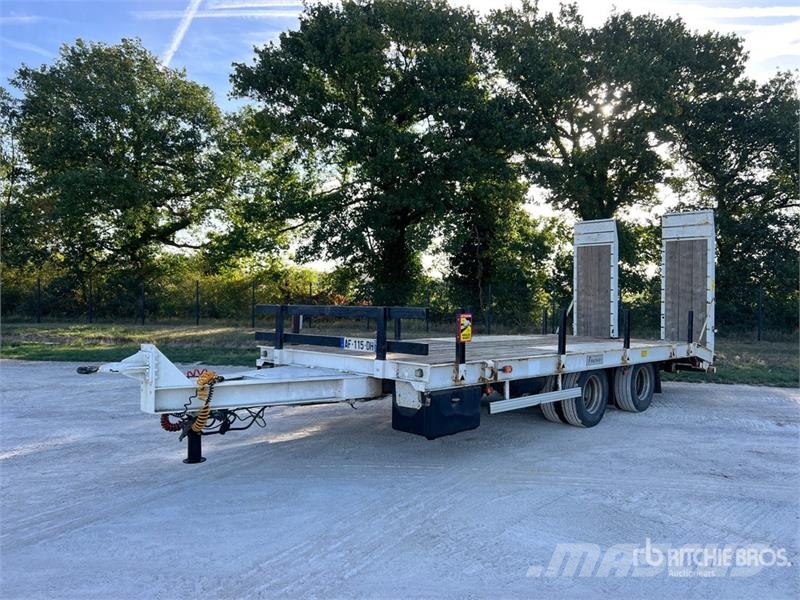  Fournier T/A Remorque Porte Engin 2 Essieux Lowboy Reboques carga baixa