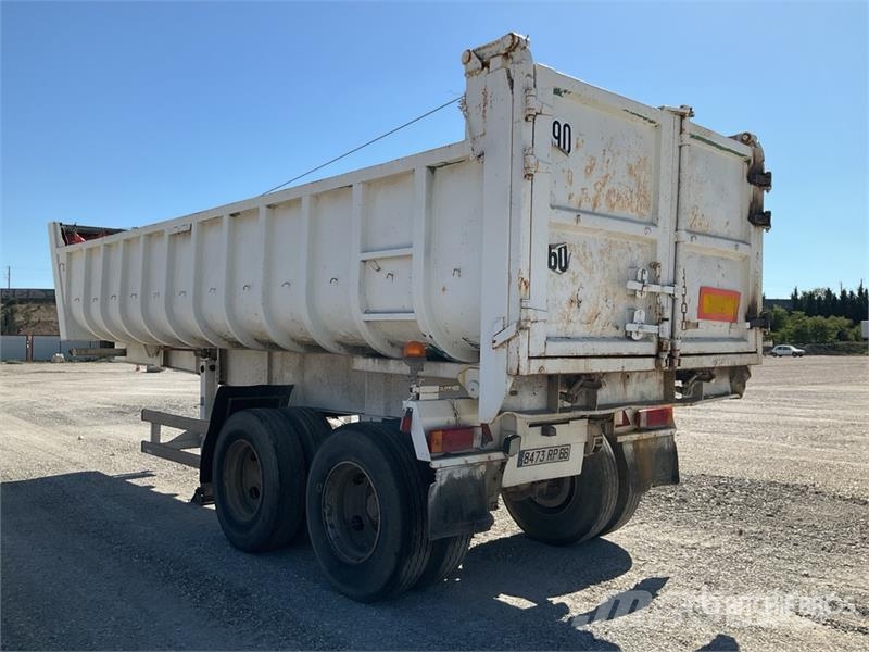Fruehauf DF33C12NLA T/A Semi-Remorque Benne 2 Essieux End D Remorque benne