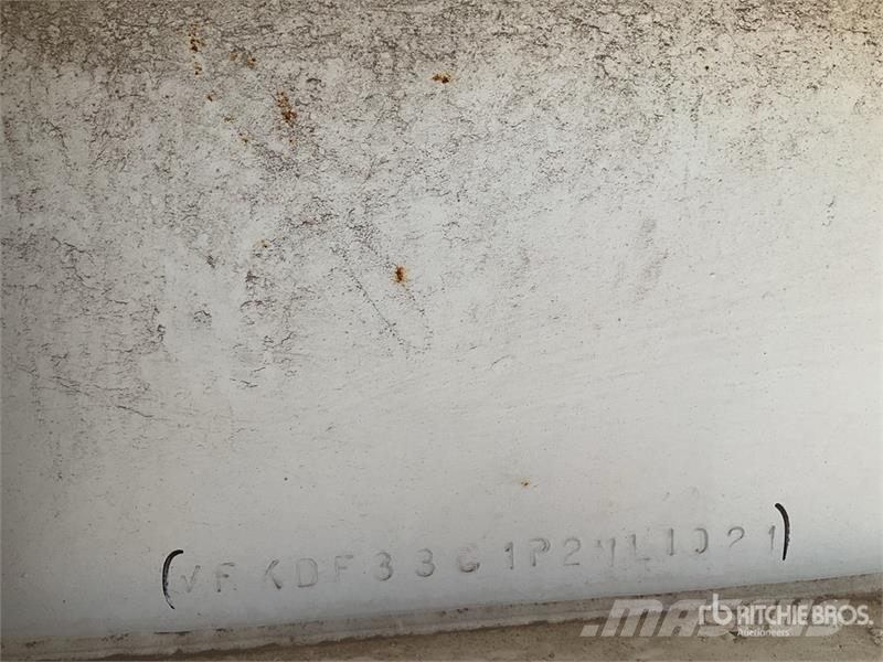 Fruehauf DF33C12NLA T/A Semi-Remorque Benne 2 Essieux End D Remorque benne