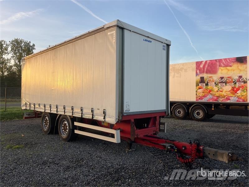 Fruehauf T/A Drawbar Curtain Side Semi-Trailer Andere Anhänger