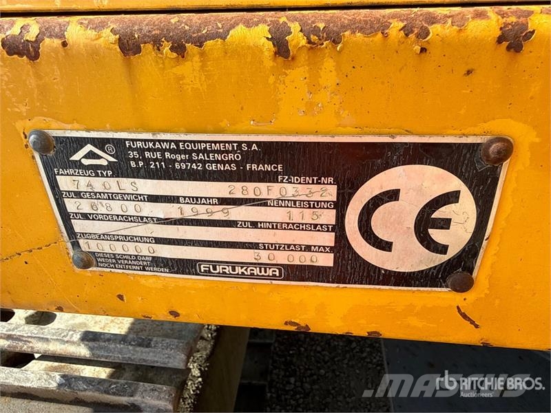 Furukawa 740LS Tracked Excavator Rupsgraafmachines