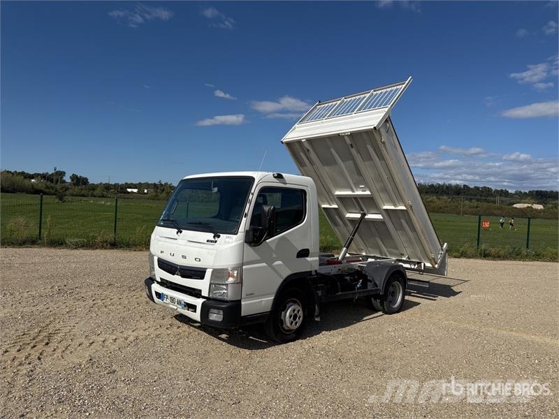 Fuso Canter 3C15 4x2 Camion Benne Dump Truck Savivarčių priekabų vilkikai
