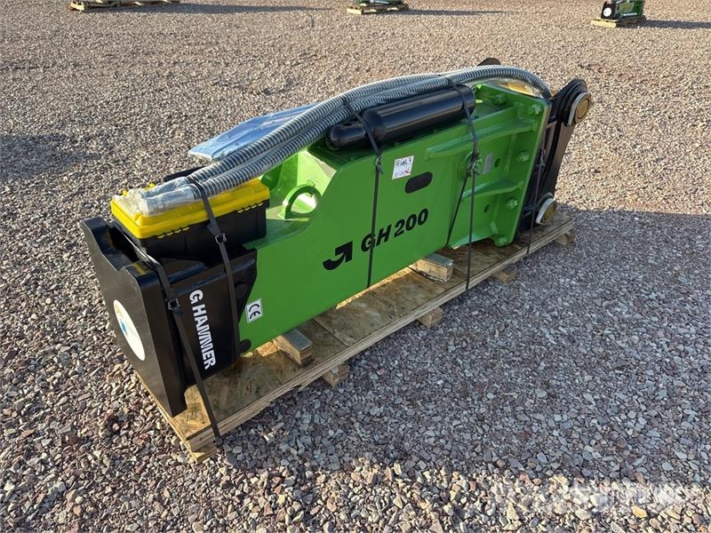 G Hammer H200 1910 kg Hydraulic Breaker (Unused) Marteau hydraulique