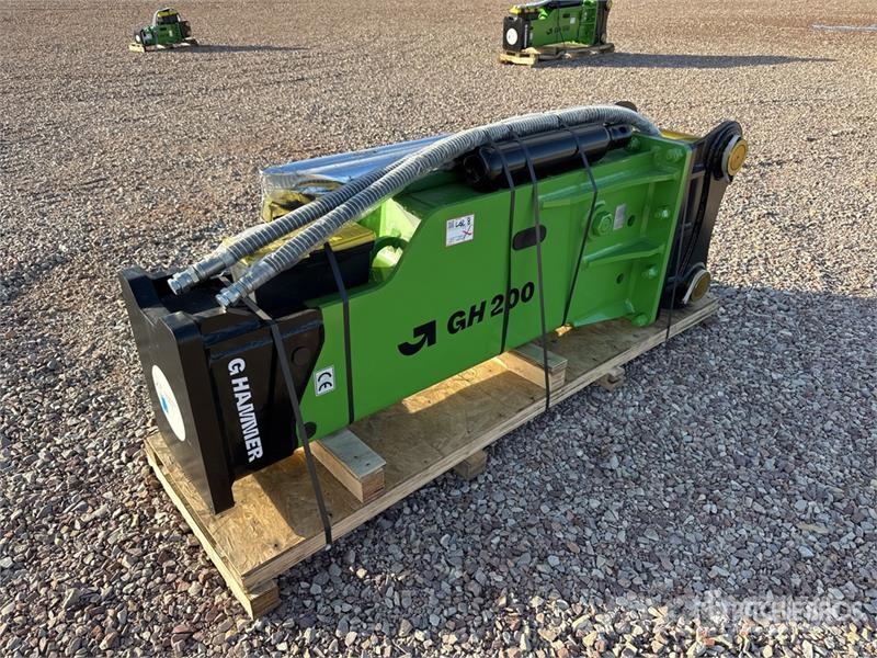 G Hammer H200 1910 kg Hydraulic Breaker (Unused) Marteau hydraulique