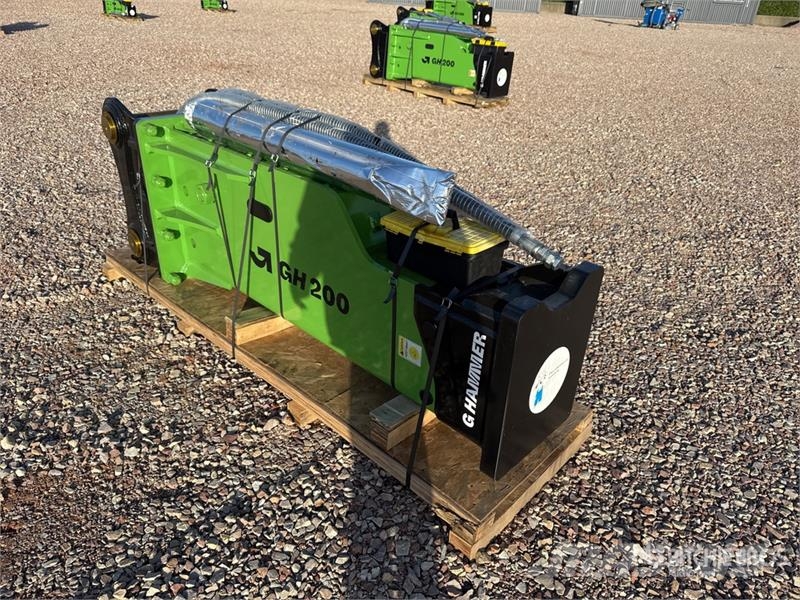 G Hammer H200 1910 kg Hydraulic Breaker (Unused) Marteau hydraulique
