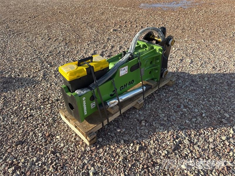 G Hammer H40 362 kg Hydraulic Breaker (Unused) Marteau hydraulique