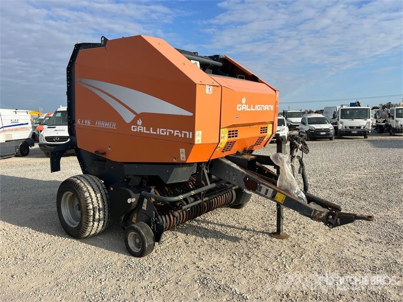Gallignani Farmer GA V6 Round Baler Rituļu preses