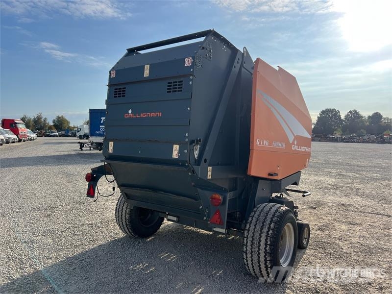 Gallignani Farmer GA V6 Round Baler Rituļu preses