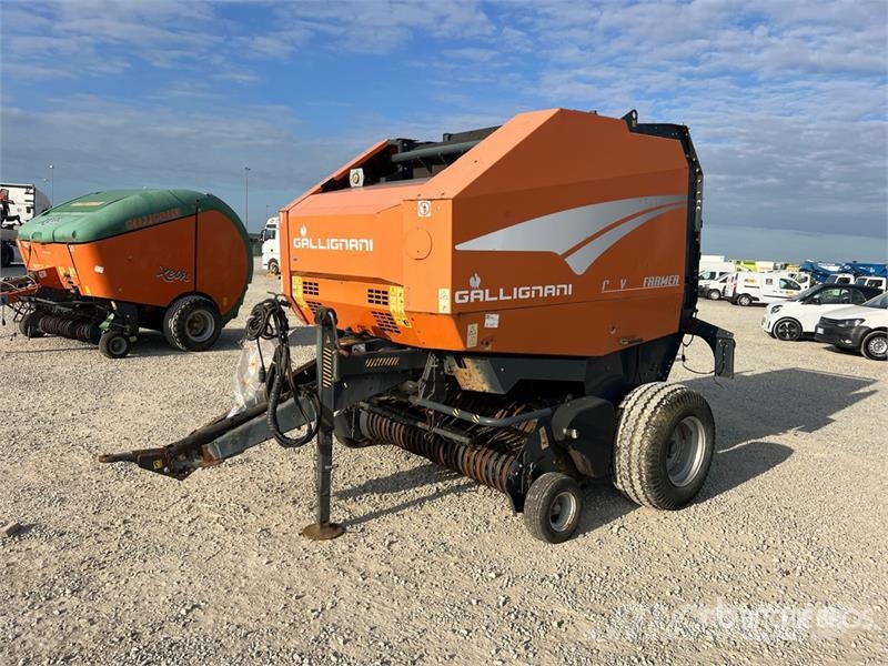 Gallignani Farmer GA V6 Round Baler Rituļu preses