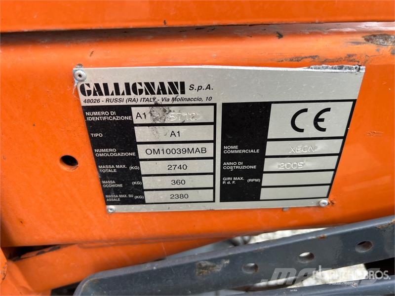 Gallignani Xeon Round Baler Balirke (okrogle bale)