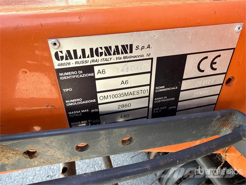 Gallignani ZENIT Round Baler Empacadoras circular
