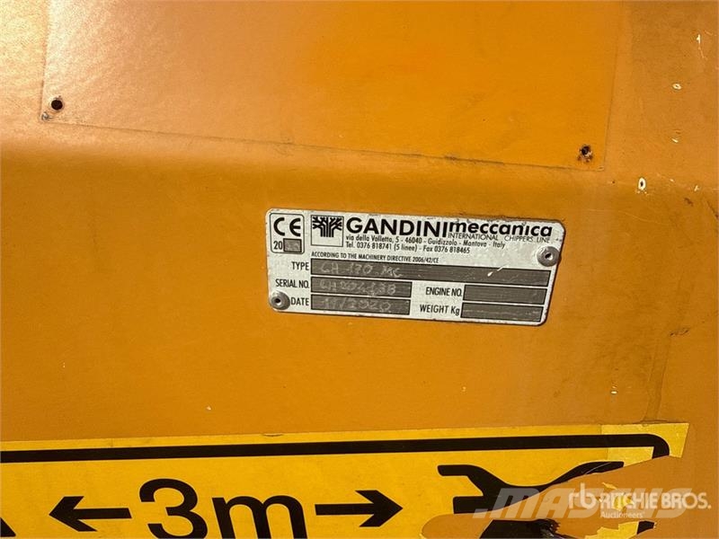 Gandini CBH170MC Wood Chipper Cippatrice