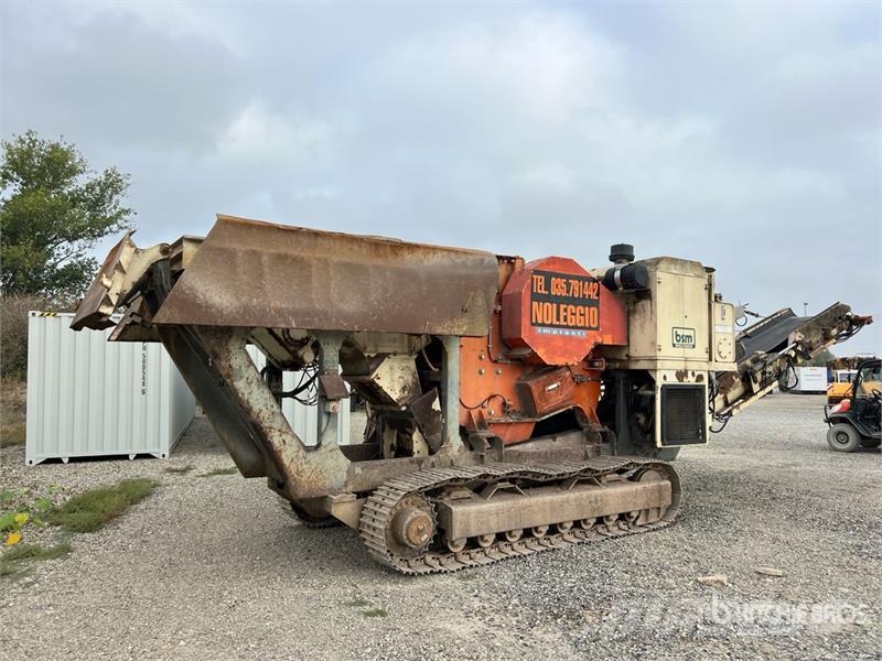 Gasparin Vulcano F800 Tracked Crushing Plant Pièces détachées pour matériel de recyclage et concasseur