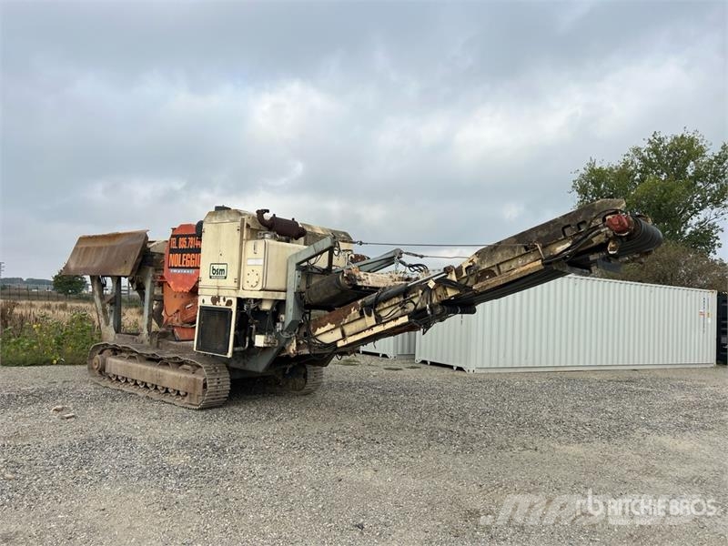 Gasparin Vulcano F800 Tracked Crushing Plant Pièces détachées pour matériel de recyclage et concasseur