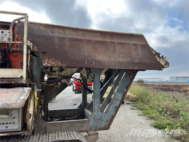 Gasparin Vulcano F800 Tracked Crushing Plant Pièces détachées pour matériel de recyclage et concasseur